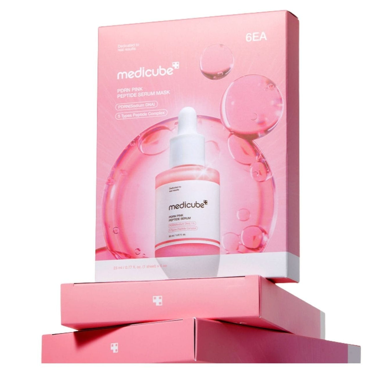 Medicube PDRN Pink Peptide Serum Mask - 6 vellen