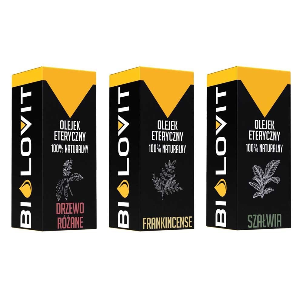 Bilovit Essential Oil Set for Meditation - 3 Pieces