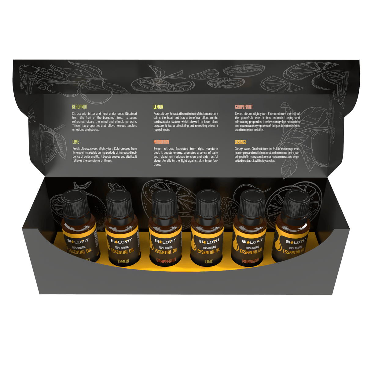 Bilovit Essential Oil Set - Power of Citrus