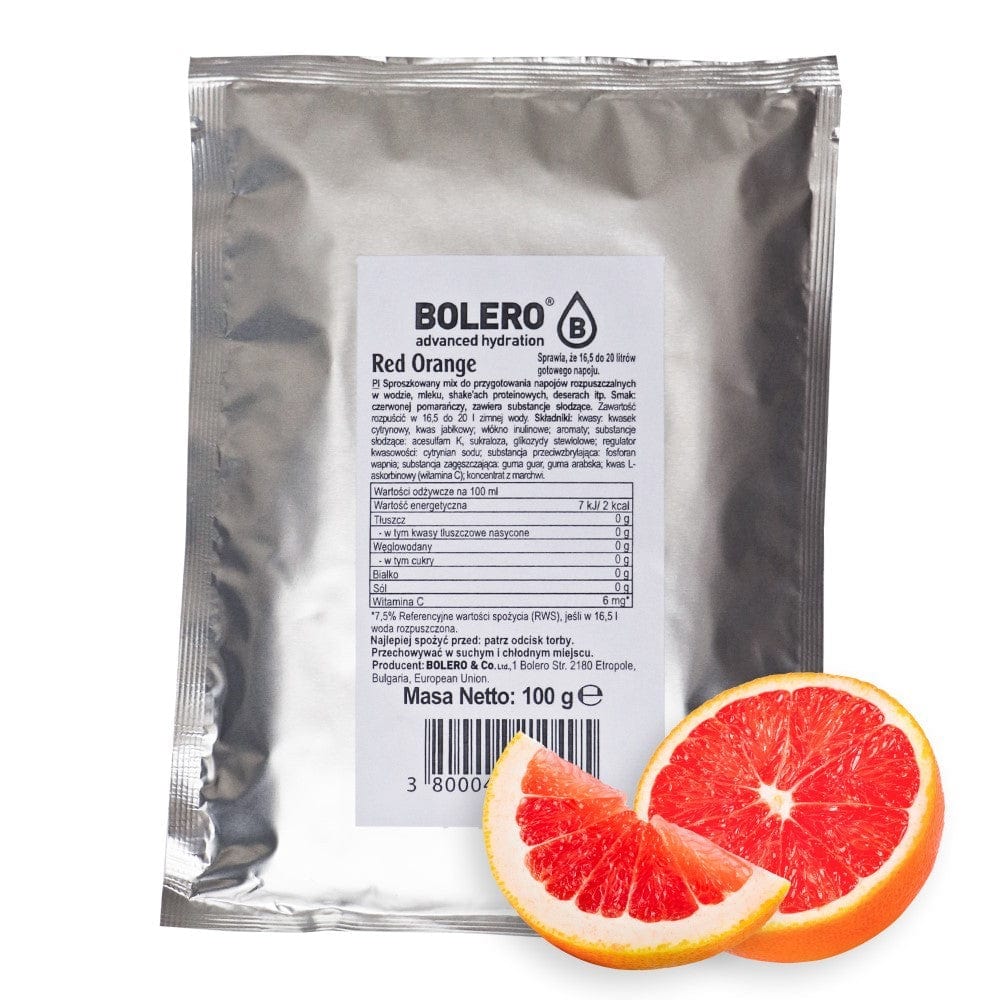 Bolero Classic Instant Drink - 100 g Red Orange