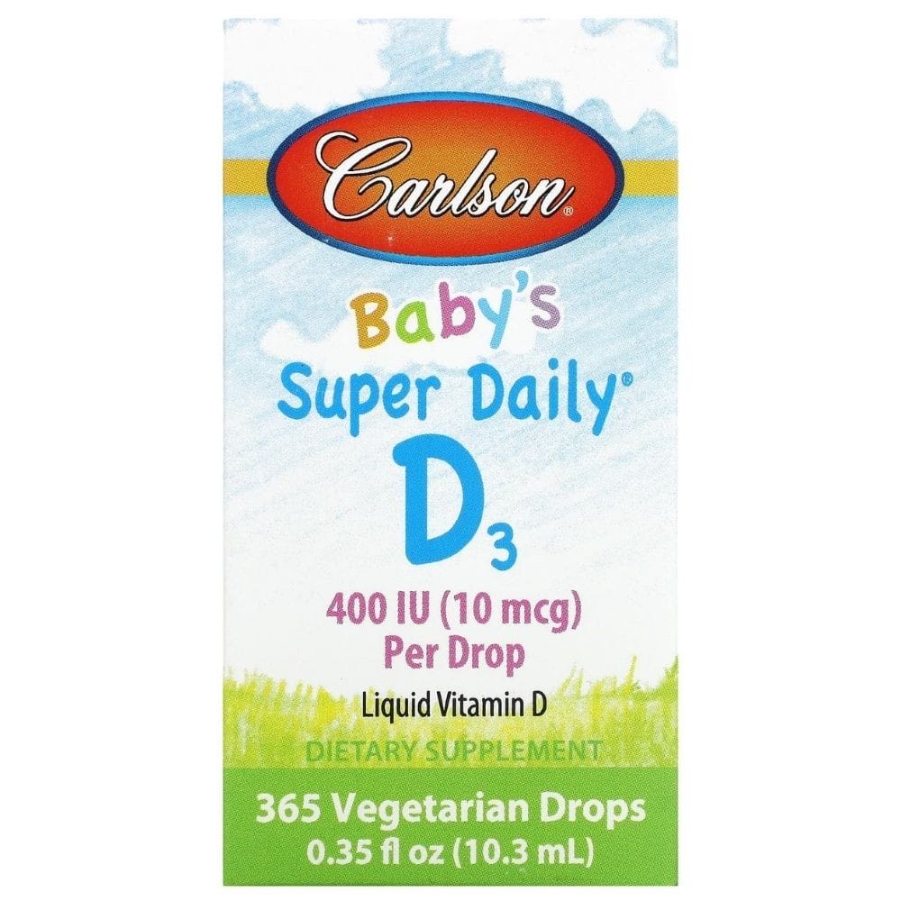 Carlson Labs Baby's Super Daily D3 400 IU - 10.3 ml