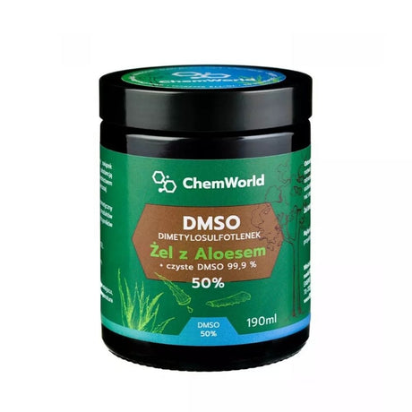 ChemWorld DMSO 50% Gel with Aloe Vera - 190 ml