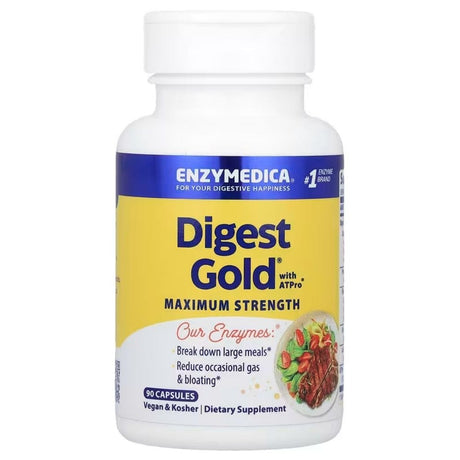 Enzymedica Digest Gold with ATPro™ (Digestive Enzymes) - 90 Capsules