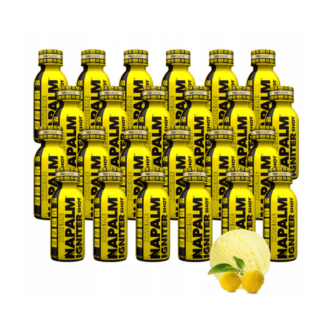 Fitness Authority Napalm Igniter Pre-workout Shot, Yuzu - 24 x 120 ml