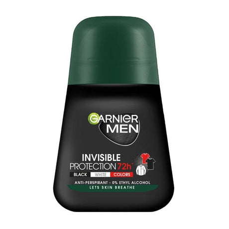 Garnier Mineral Men Invisible Protection 72h BWC Antitranspirant Roll-on - 50 ml