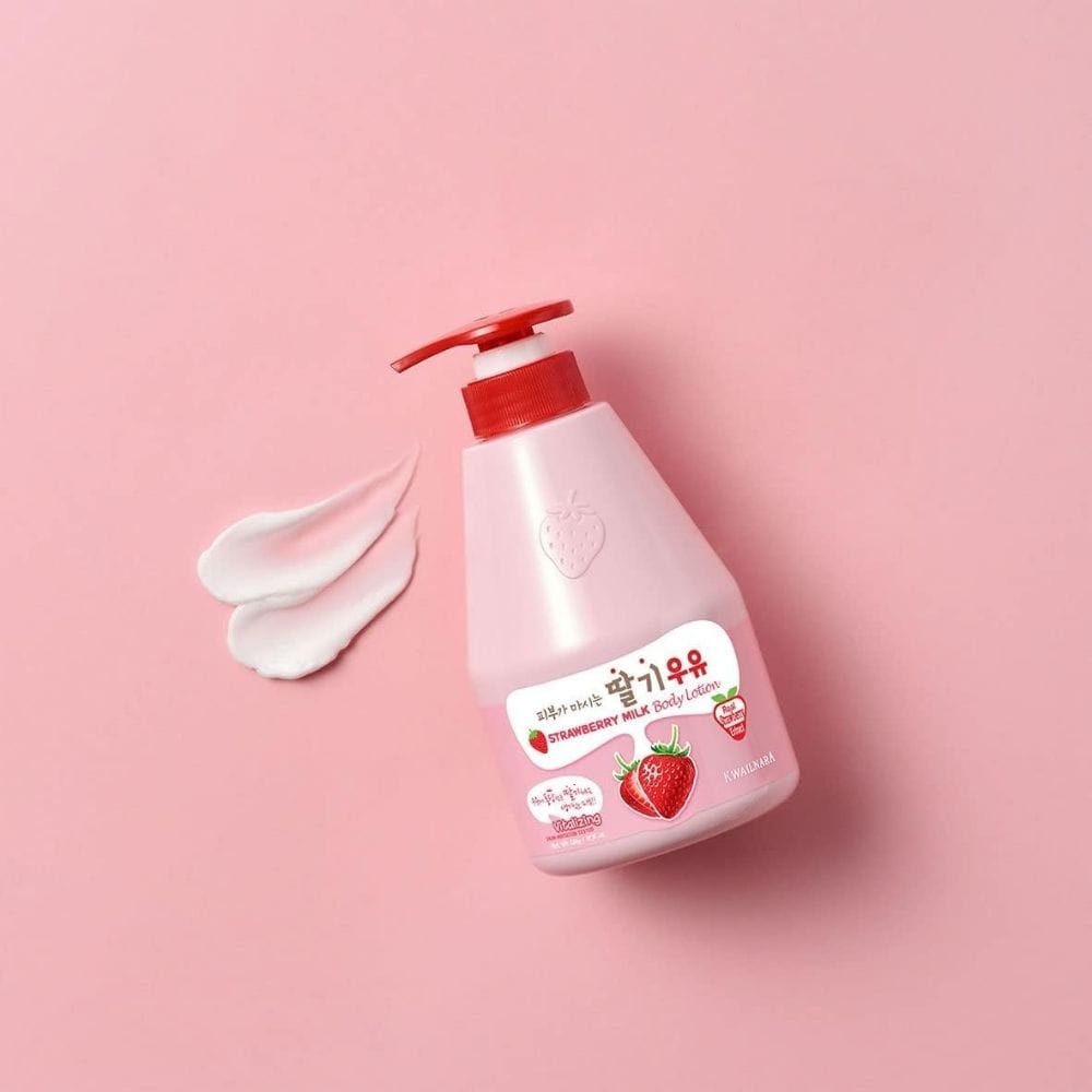 Kwailnara Body Lotion with Strawberry Milk - 560 g
