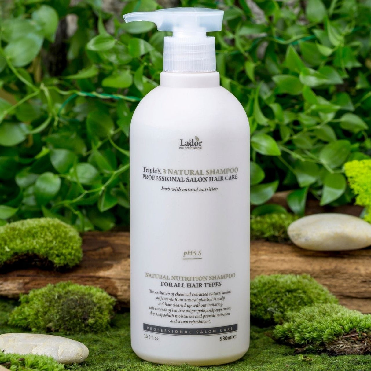 La'dor Triple X3 Natural Shampoo - 530 ml