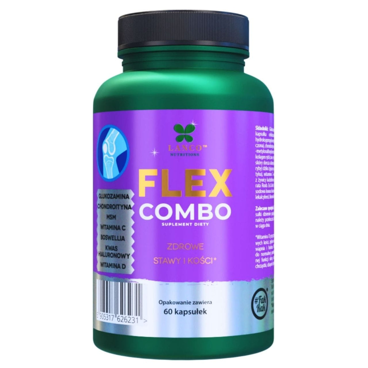Lanco Nutritions Flex Combo - 60 Capsules