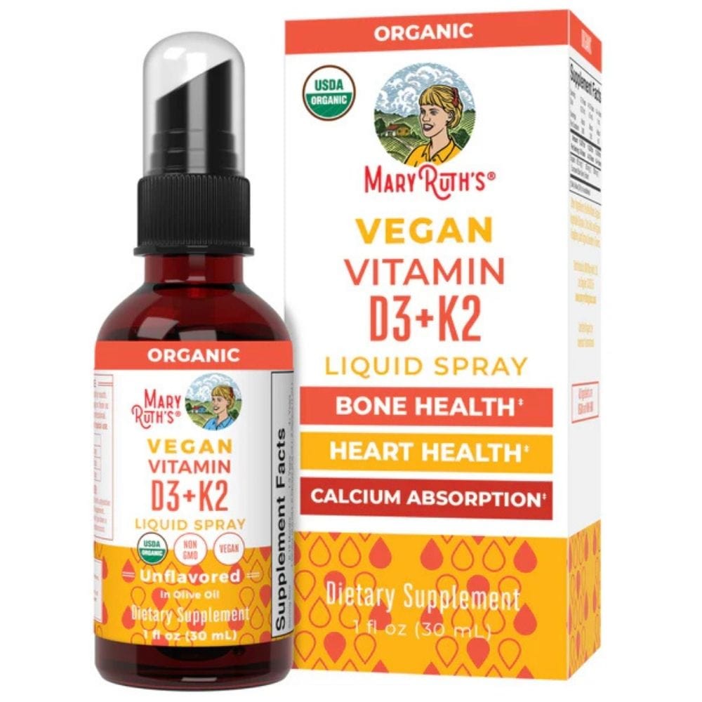 MaryRuth's Vitamin D3+K2 (MK7) Spray – 30 ml
