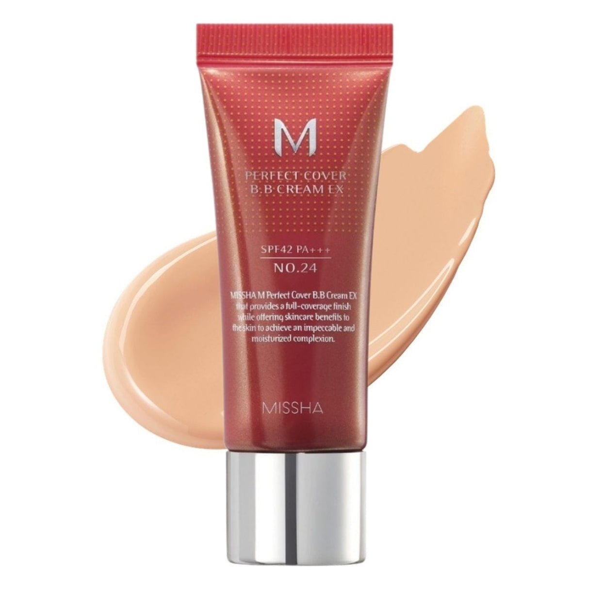 Missha M Perfect Cover BB Cream, Cool Natural Beige No. 24 - 20 ml