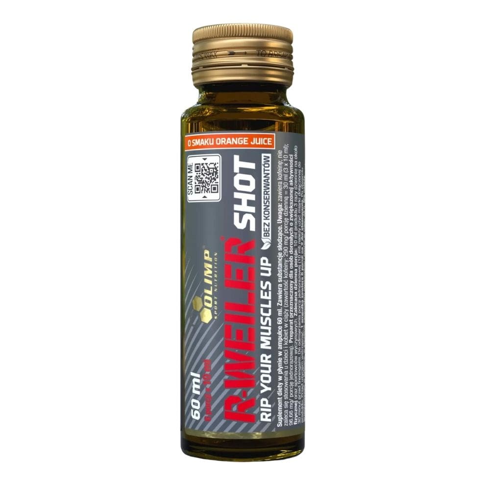 Olimp R-Weiler Pre-Workout Shot, Orange - 9 Pieces