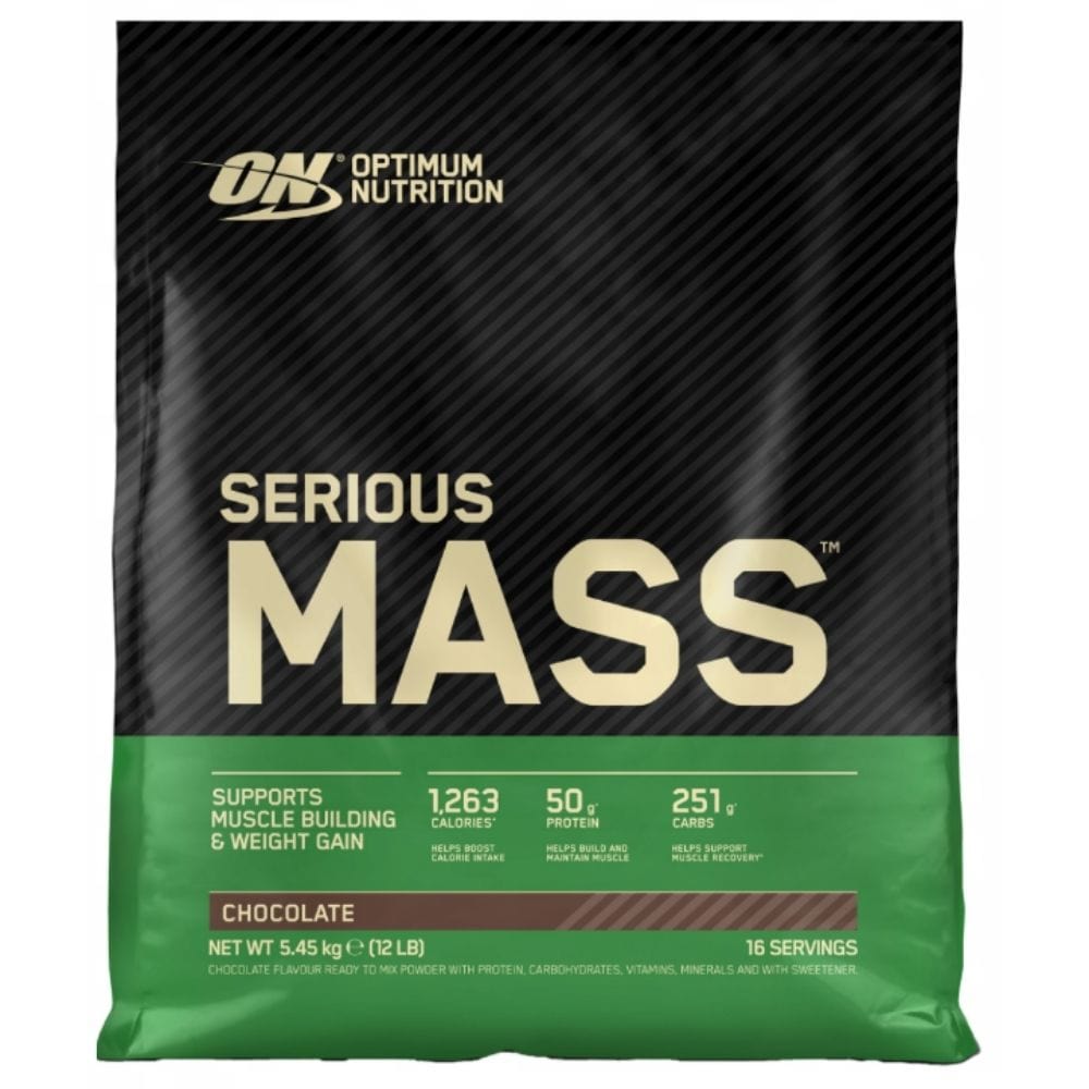 Optimum Nutrition Serious Mass, Chocolate - 5450 g