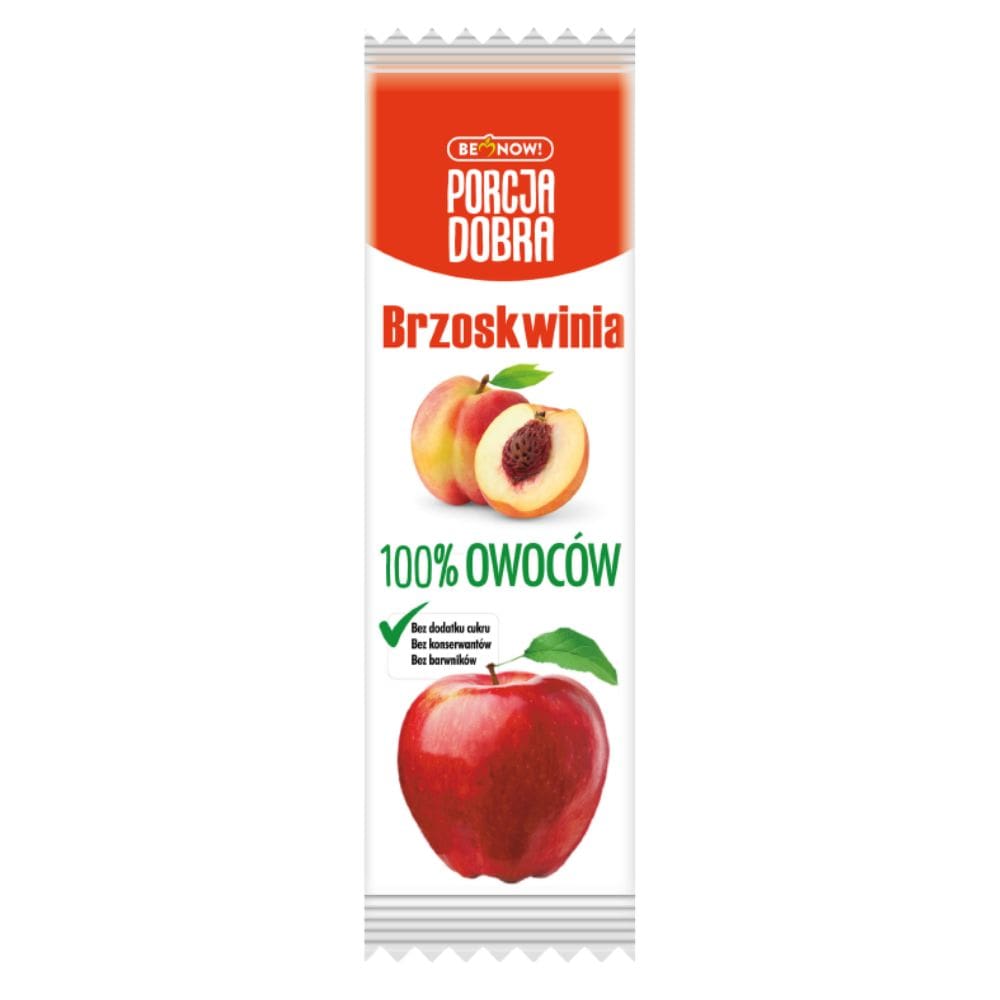 Porcja Dobra Snack, Apple Peach - 16 g