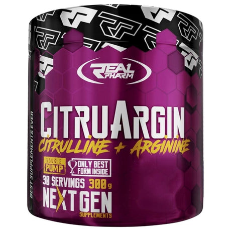 Real Pharm CitruArgin, Strawberry - 300 g