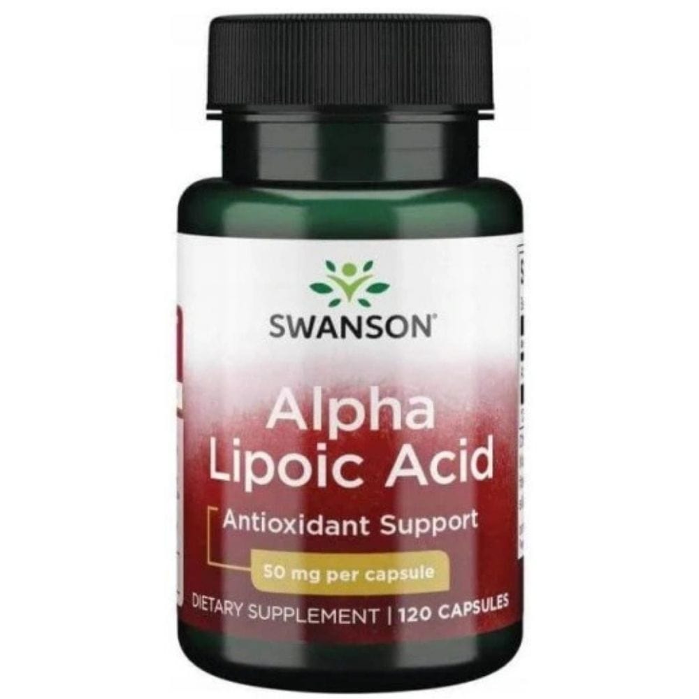 Swanson ALA, Alpha Lipoic Acid 50 mg - 120 Capsules