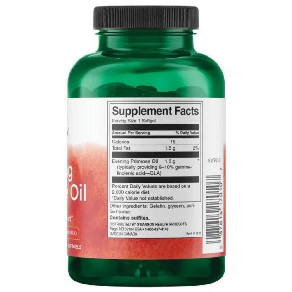 Swanson Evening Primrose Oil - 100 Capsules