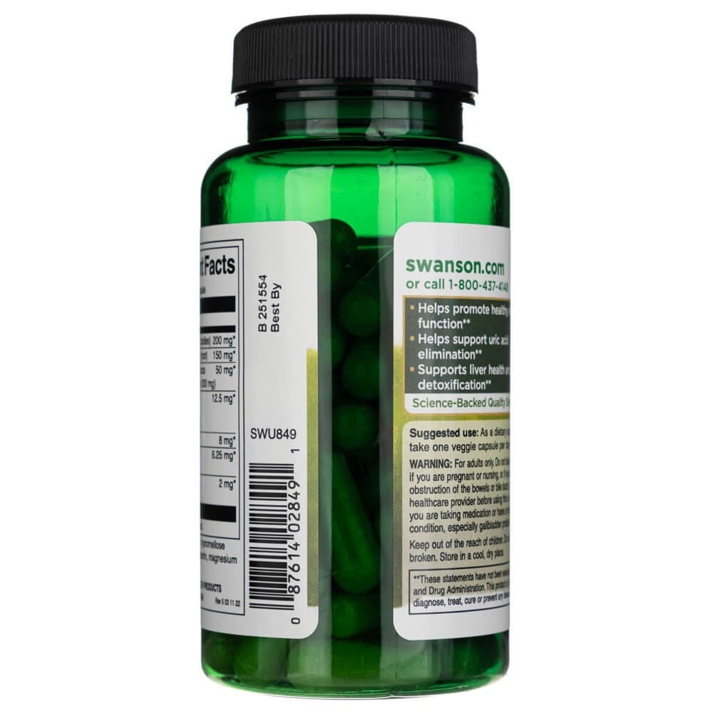 Swanson Uric Acid Cleanse - 60 Capsules