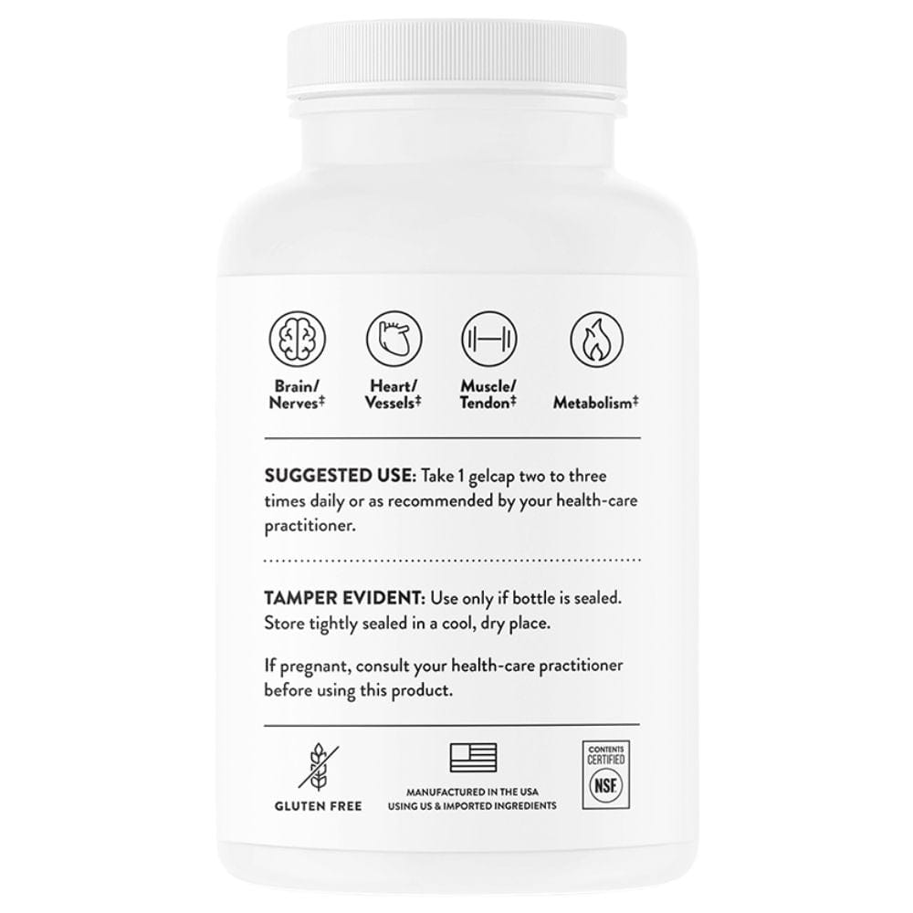 Thorne Research Super EPA 425 mg, DHA 270 mg - 90 Capsules