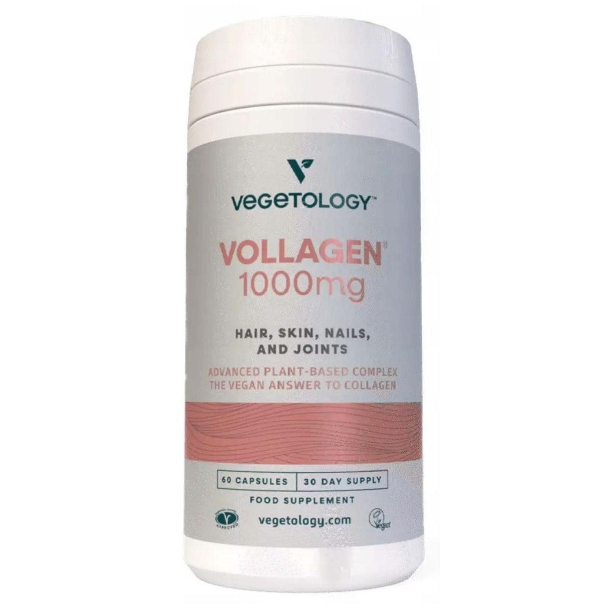 Vegetology Vollagen (Vegan Collagen) 1000 mg - 60 Capsules