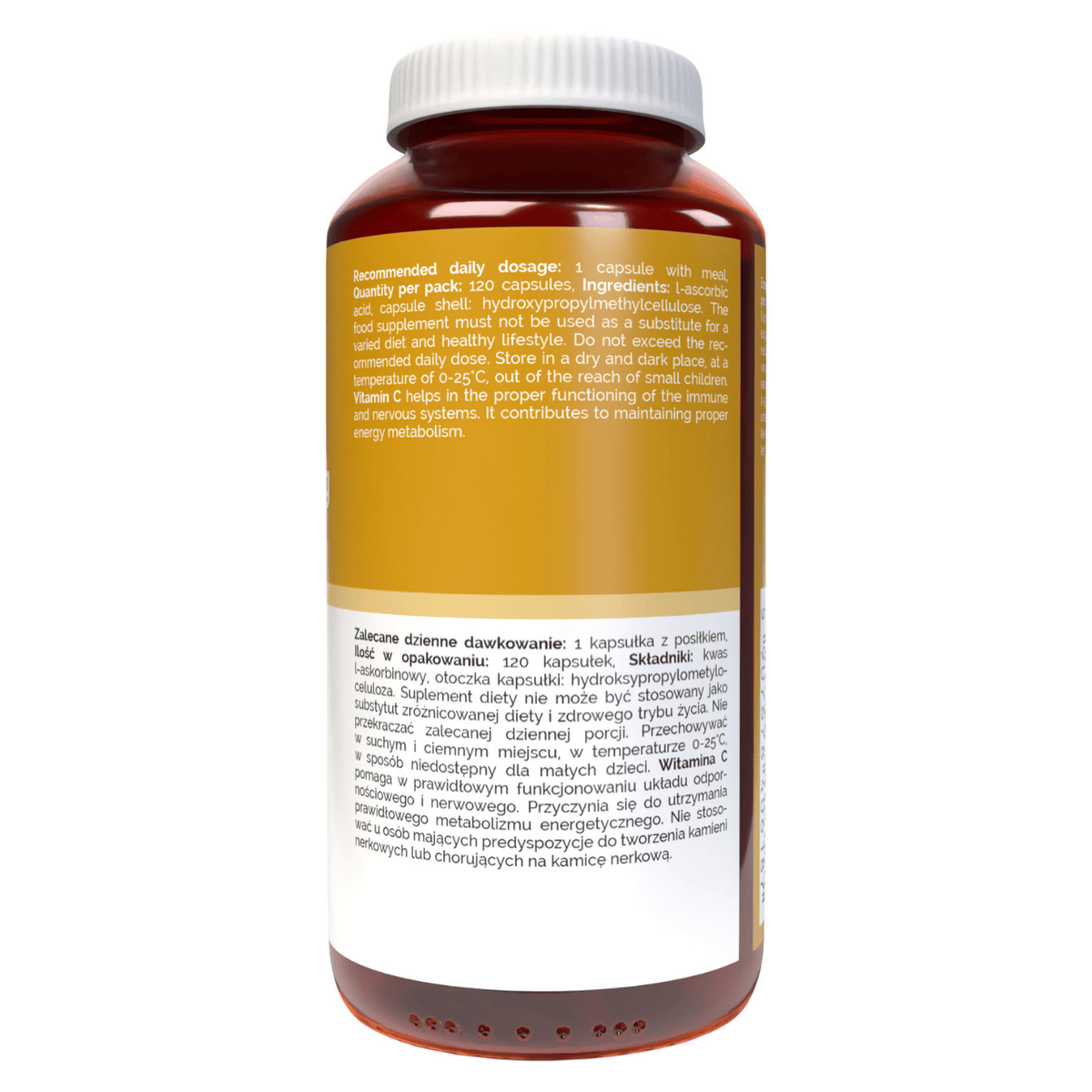 Vitaler's Vitamin C 1000 mg - 120 Capsules