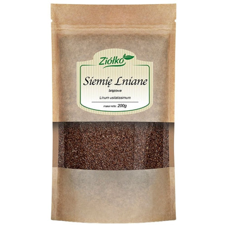 Ziółko Brown Flaxseed, Seeds - 200 g