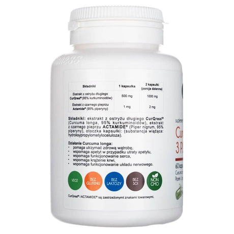Aliness Curcumine 3 Plus - 60 plantaardige capsules