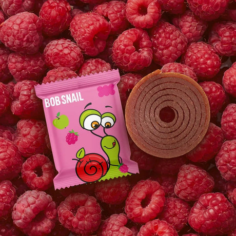 Bob Snail Appel & Framboos Snack zonder toegevoegde suiker - 100 g