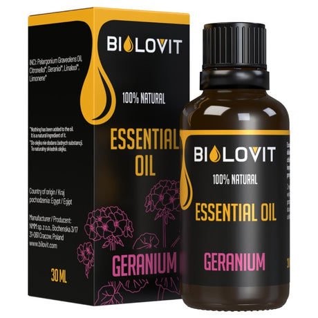 Bilovit Etherische Geraniumolie - 30 ml