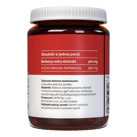 Vitaler's Berberine 400 mg - 60 Capsules