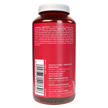 Vitaler's Kaliumcitraat 380 mg - 120 Capsules