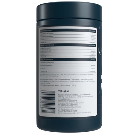 Vitaler's Sport Gemicroniseerd Creatine Monohydraat 5000 mg - 500 g