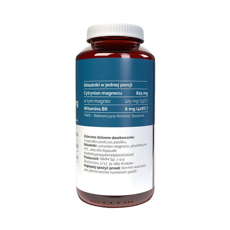 Vitaler's Magnesium 125 mg + Vitamine B6 6 mg - 120 capsules