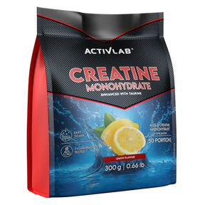 Activlab Creatine Monohydrate, Lemon - 300 g