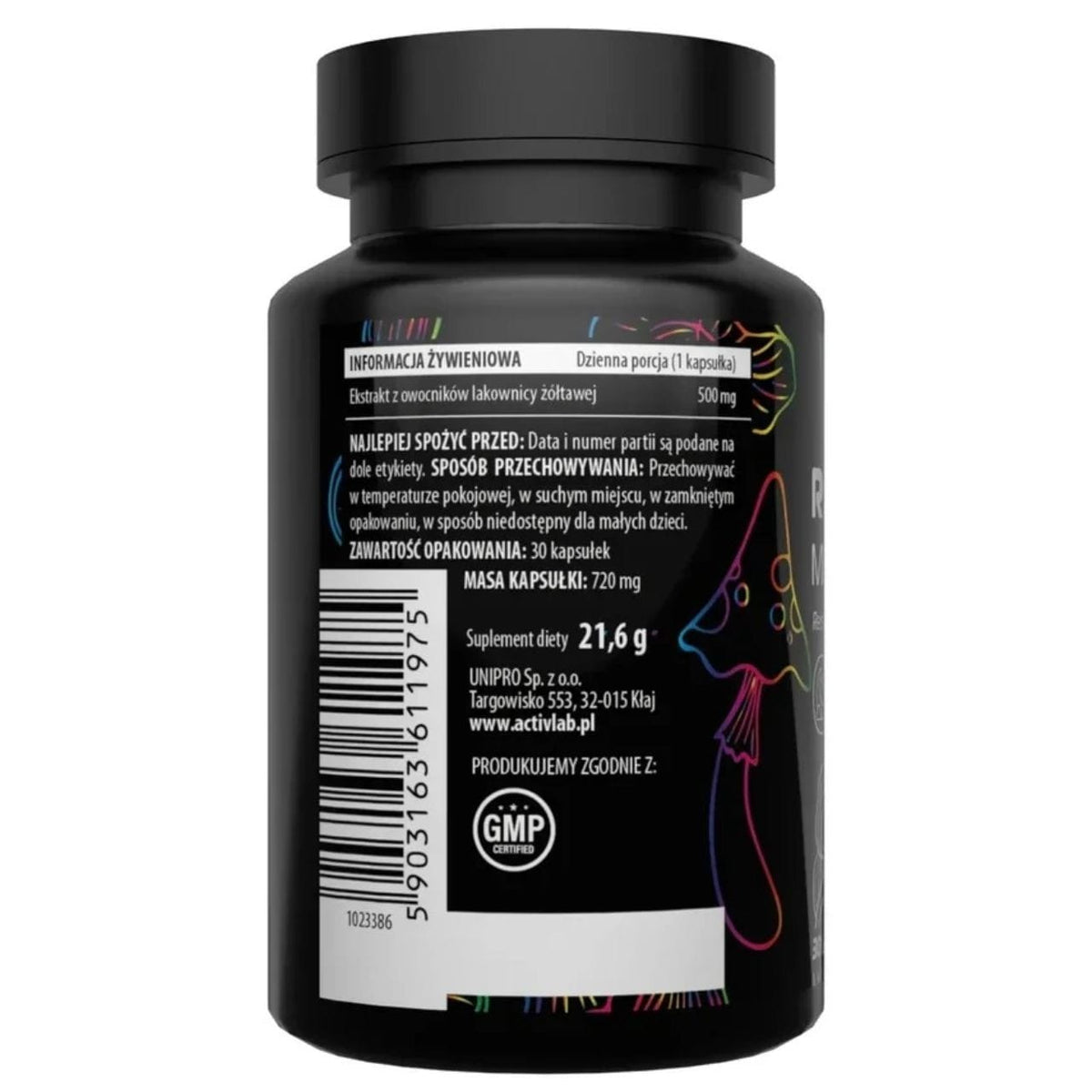 Activlab Reishi Mushroom Extract - 30 Capsules