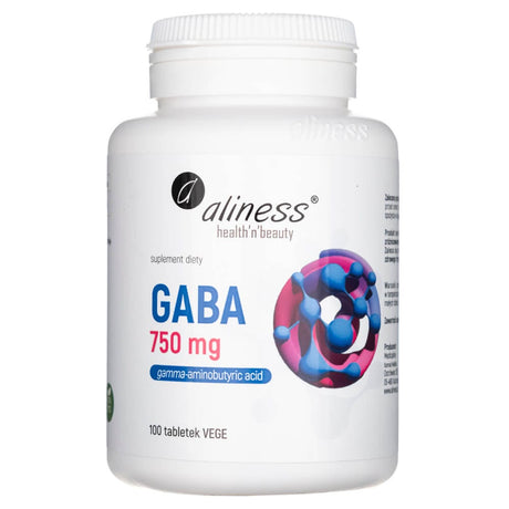 Aliness GABA 750 mg - 100 Tablets