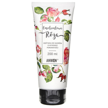 Anwen Conditioner for High Porosity Hair Emollient Rose - 200 ml