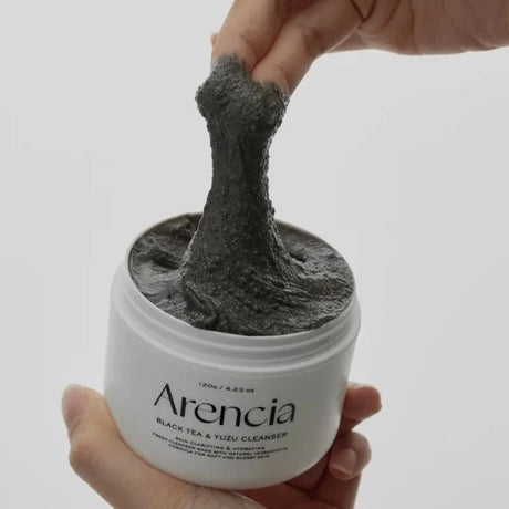 Arencia Black Tea Rice Mochi Cleanser - 120 g