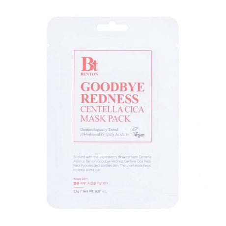 Benton Soothing Goodbye Redness Centella Mask - 1 piece