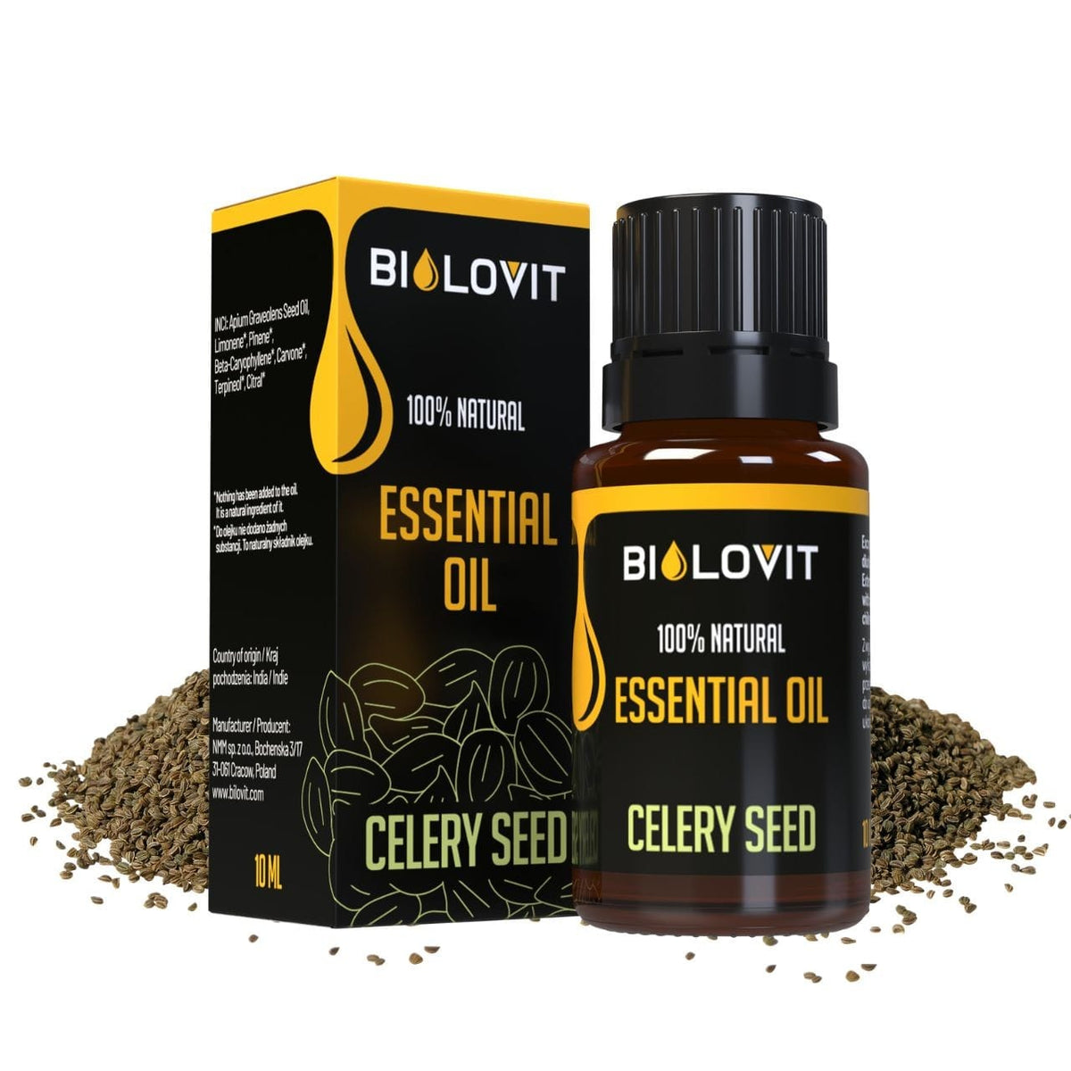 Bilovit Celery Seed Essential Oil - 10 ml