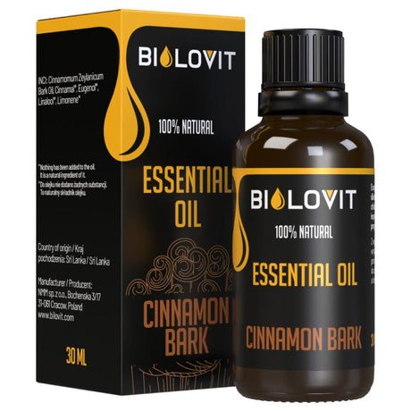 Bilovit Cinnamon Bark Essential Oil - 30 ml
