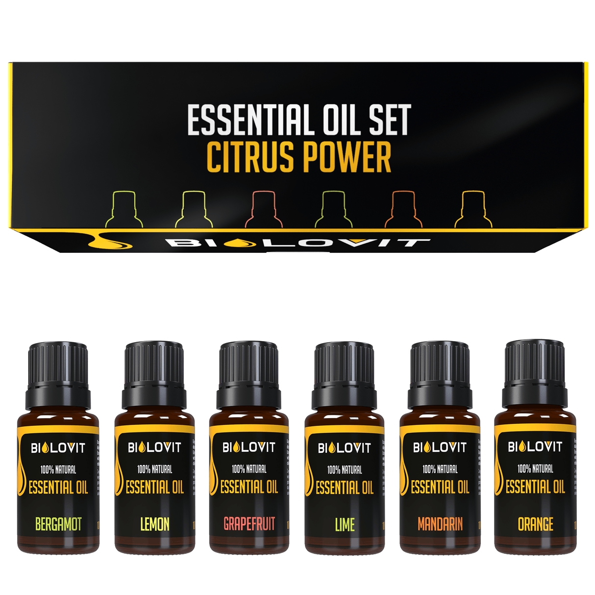 Bilovit Essential Oil Set - Power of Citrus