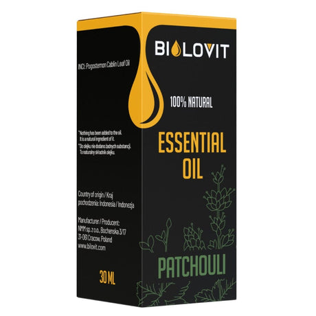 Bilovit Patchouli Essential Oil - 30 ml