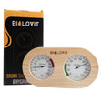 Bilovit Pine Sauna Thermometer with Hygrometer