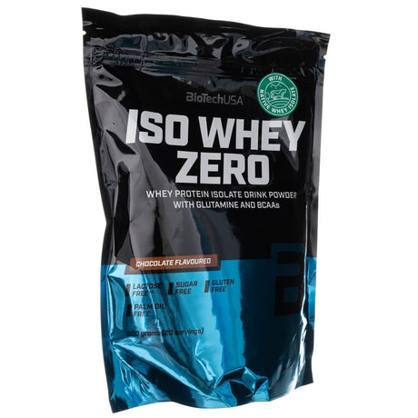 BioTech USA Iso Whey Zero, Chocolate Flavoured - 500 g