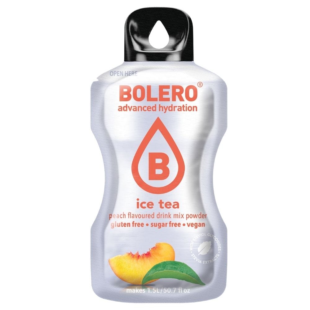 Bolero Instant Drink with Ice Tea Peach - 12 Sachets