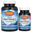 Carlson Labs Super Omega-3 Gems 1200 mg - 100 + 30 Capsules