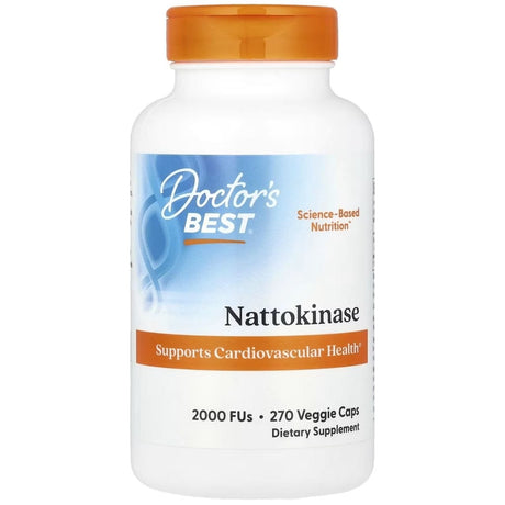 Doctor's Best Nattokinase 2,000 FUs  - 270 Veg Capsules