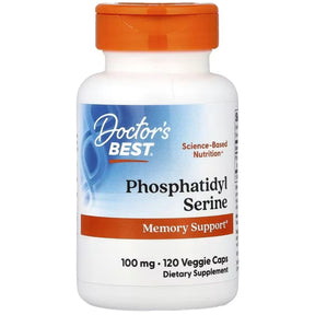Doctor's Best Phosphatidylserine with SerinAid 100 mg - 120 Veg Capsules