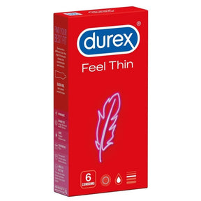 Durex Feel Ultra Thin Condoms - 6 Pieces