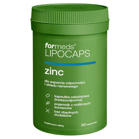 Formeds Lipocaps Zinc 15 mg - 30 Capsules